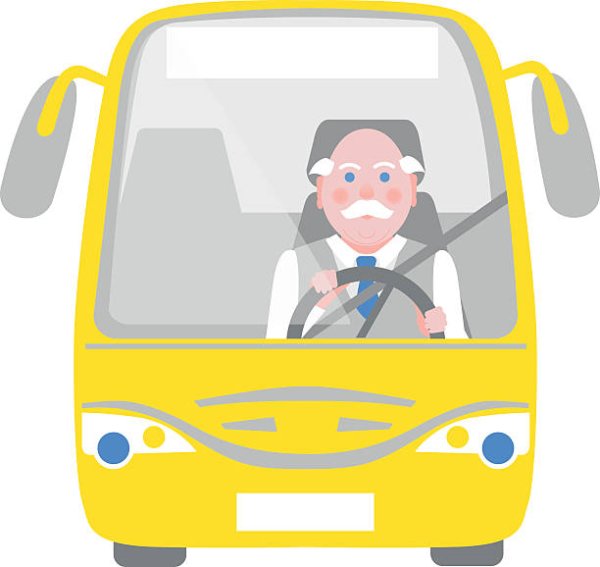 Водитель раскраска для детей