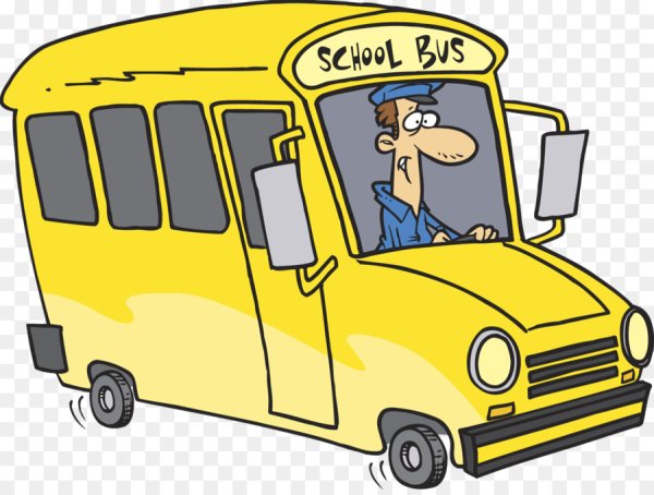 Раскраска водитель автобуса для детей