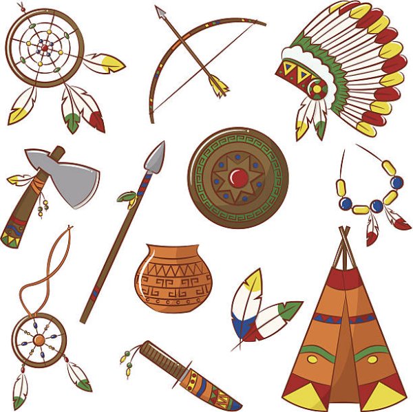 Атрибутика индейцев