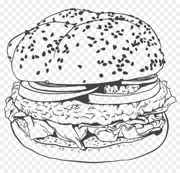 Бургер поп арт