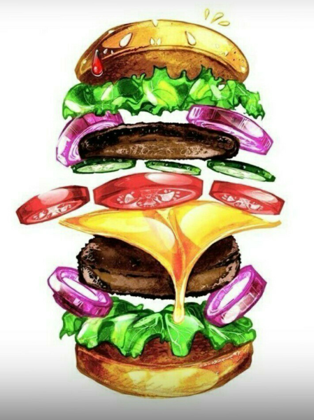 Гамбургер для детей