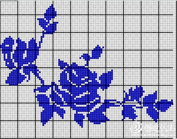 Орнаменты для вязания спицами схемы цветы