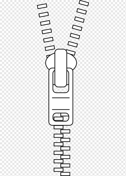 Застежка молния раскраска