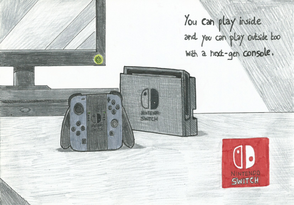Нинтендо свитч для срисовки