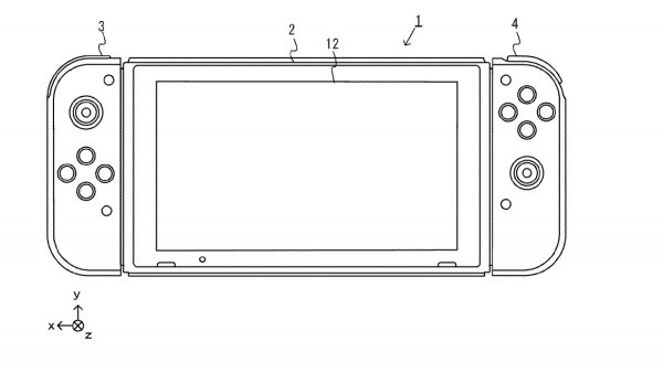 Чертеж Нинтендо свитч