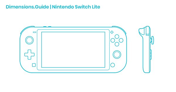 Nintendo Switch габариты