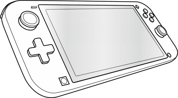 Раскраска приставка Нинтендо свитч