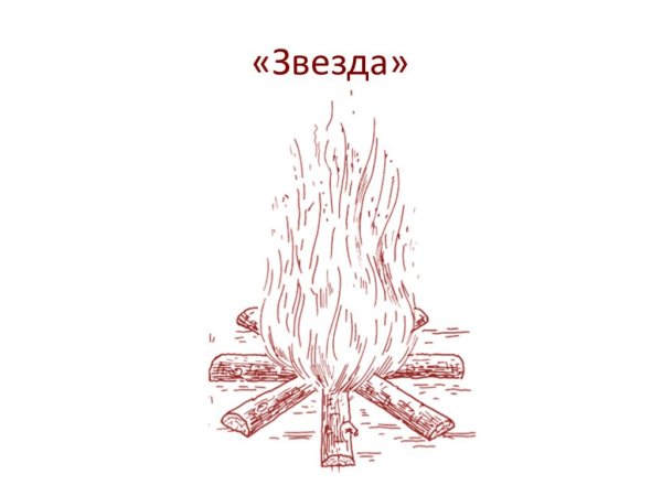 Костер звезда