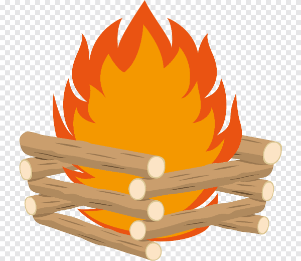 Костер колодец