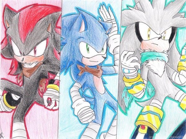 Соник бум Сильвер оборотень