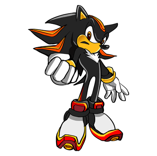 How to draw Shadow the Hedgehog