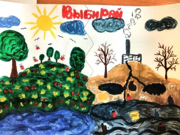 Скажем мусору нет рисунок