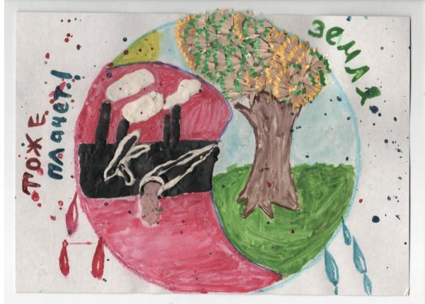 Поделка дети против мусора на конкурс