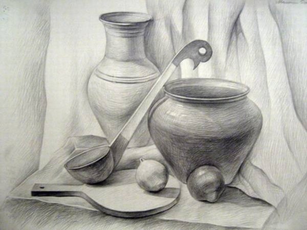 Натюрморт рисунок