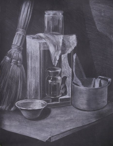 Крутой натюрморт Графика