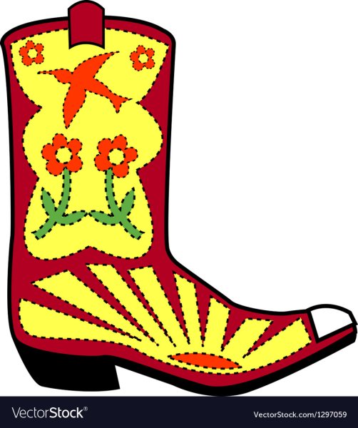 Рисование красивые сапожки