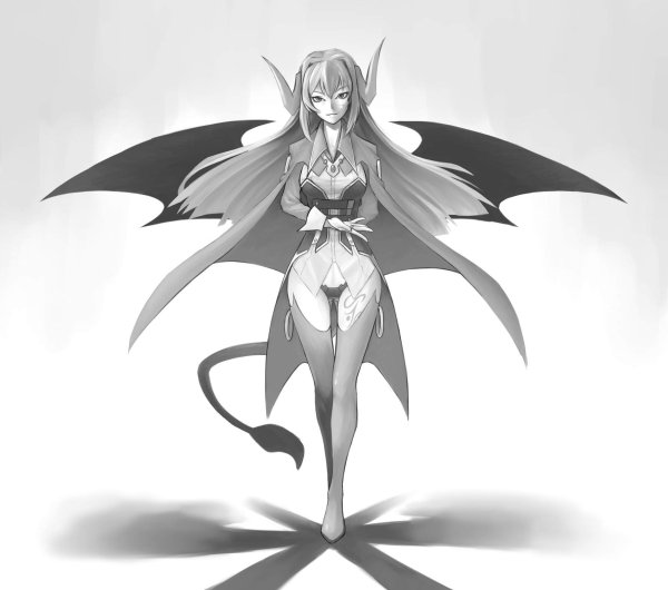 Pastel goth Art демон