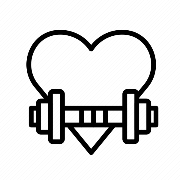 Спорт сердце иконка