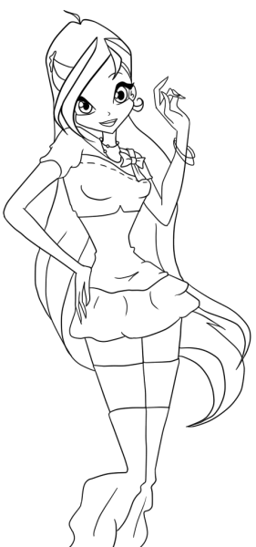 Блум 5 сезон раскраска