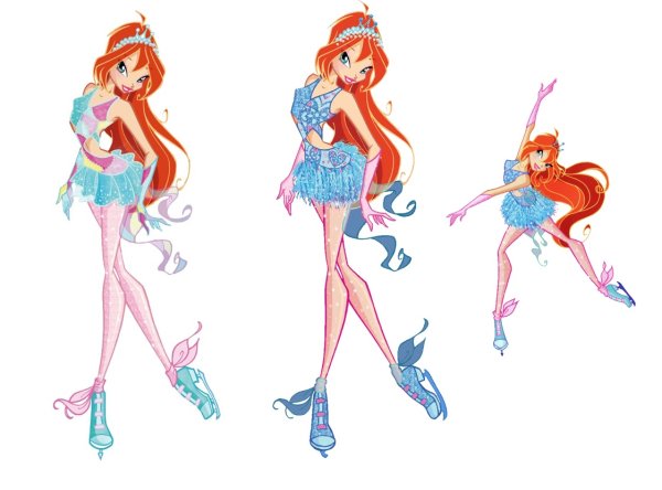 Блум на коньках