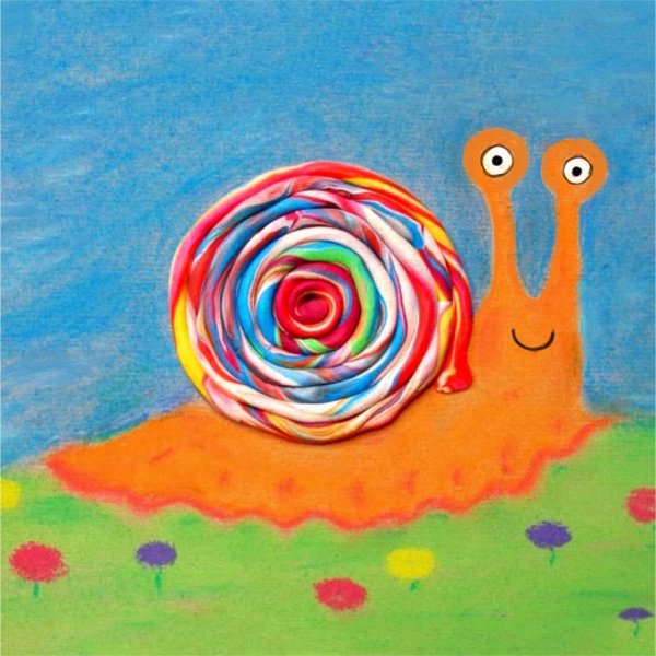 Рисование пластилином для детей