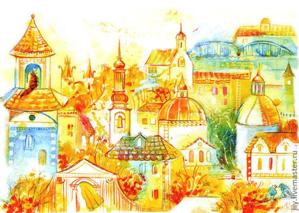 Изо сказочный город