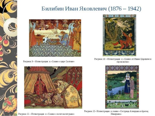 Билибин Иван Яковлевич произведения