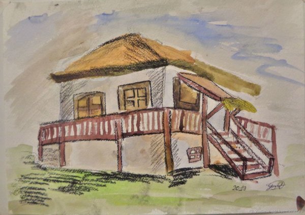 Курень донских Казаков иллюстрации