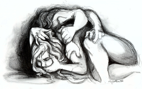 Рисунки карандашом чувства