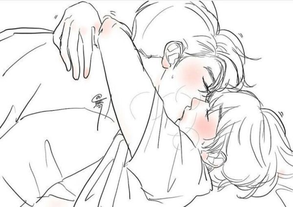 Поцелуй референс