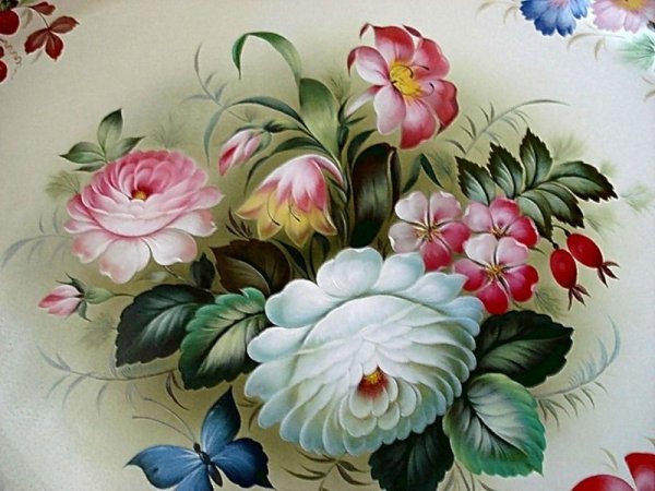 Жостово пионы