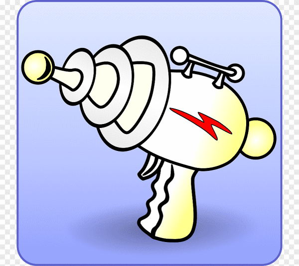 Лазерная пушка рисунок