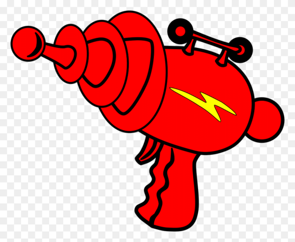 Мультяшный бластер