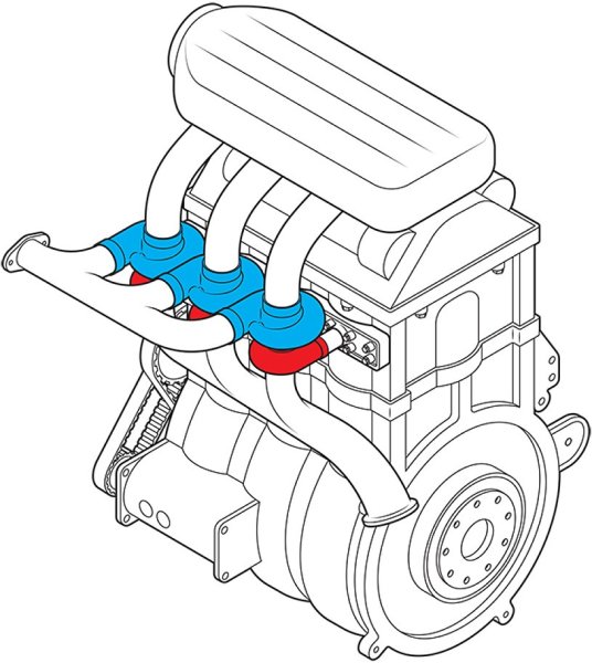 Двигатель рисунок