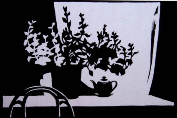 Силуэтные композиции в графике