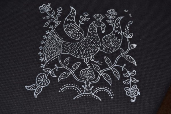 Кубовая набойка птицы