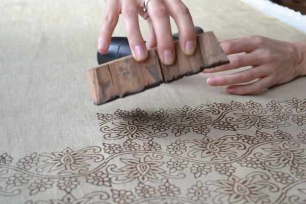 Набойка поверхностной набивки