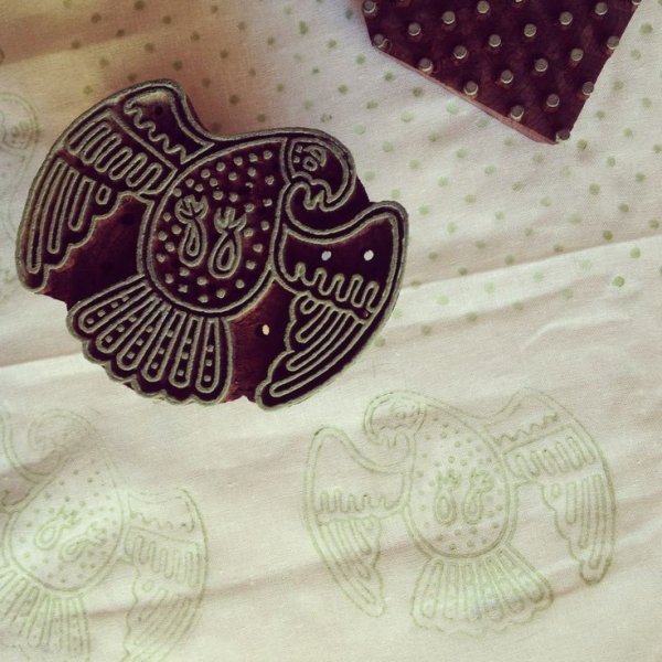 Кубовая набойка птицы