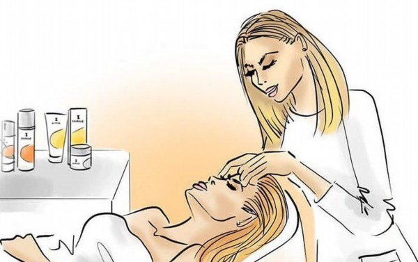 Косметология иллюстрации