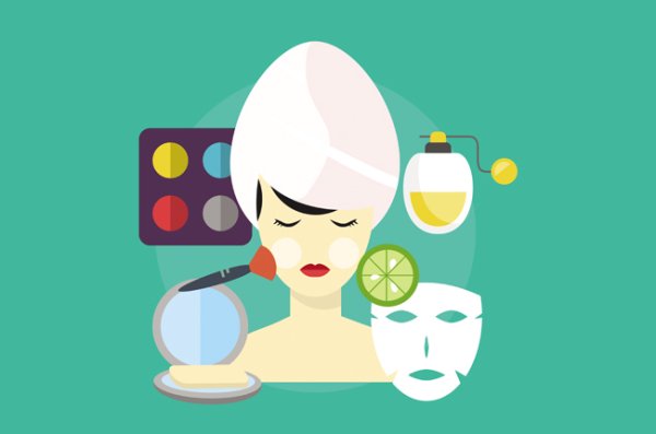 Косметология иллюстрации