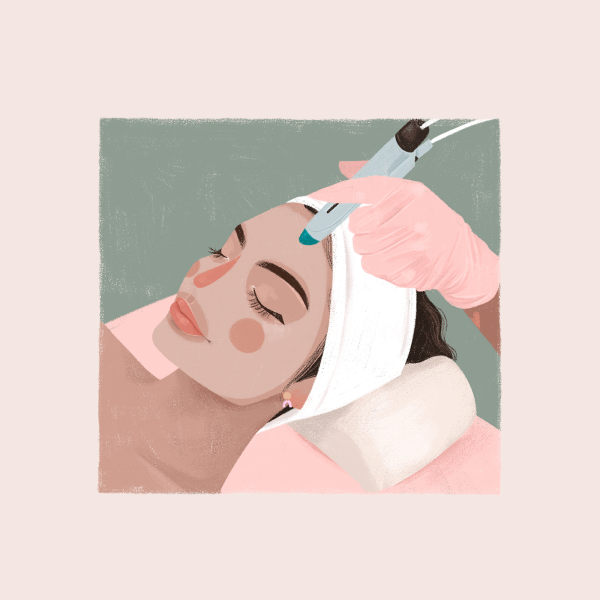 Шарж косметолог