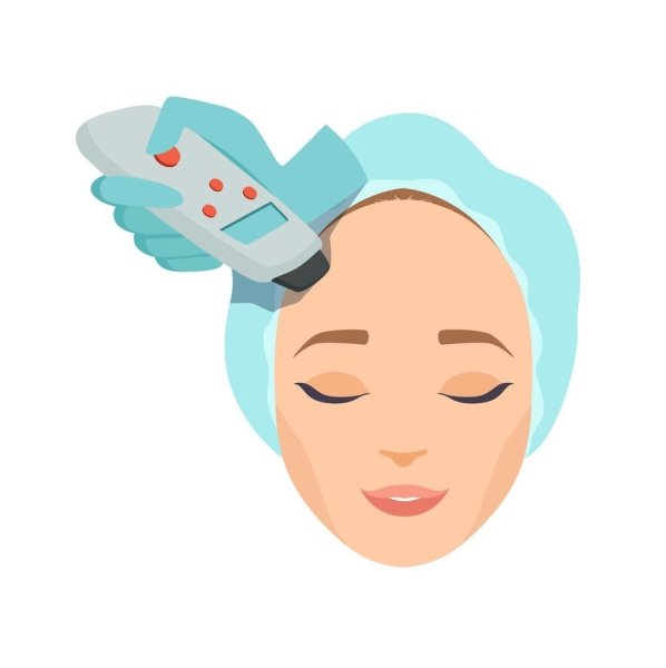 Контуры лица для косметолога