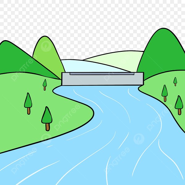 Плотина вектор