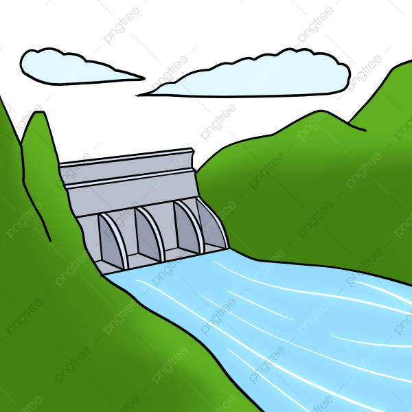 Плотина картина для детей