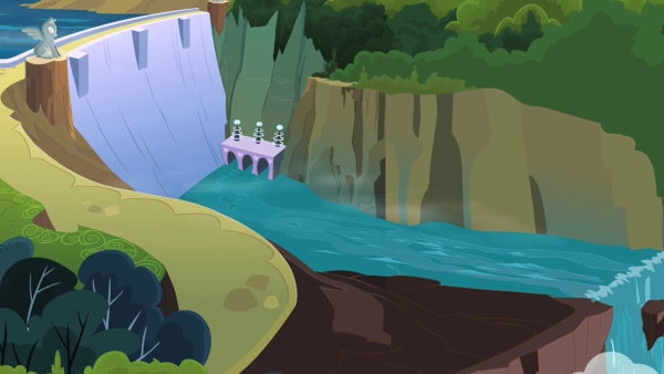 Плотина cartoon