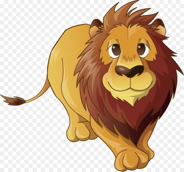 Мультяшные львы