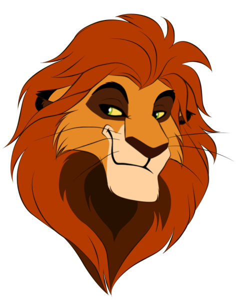 Львы арт Король Лев