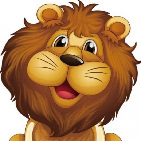 Мультяшные львы