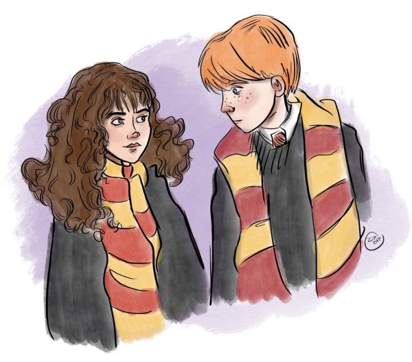 Рон Уизли арт