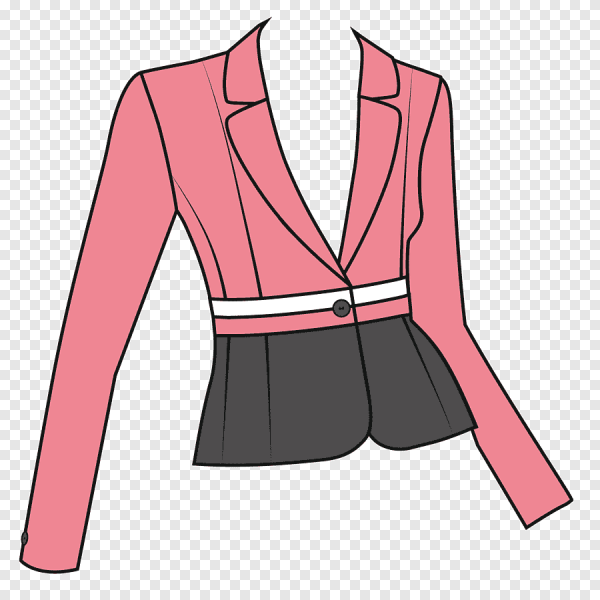 Пиджак женский вектор
